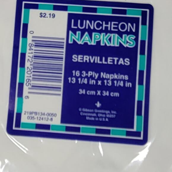 Vintage Rainbow Unicorn Luncheon Paper‎ Napkins Pink 8 packs of 16 New Unopened - Picture 2 of 9